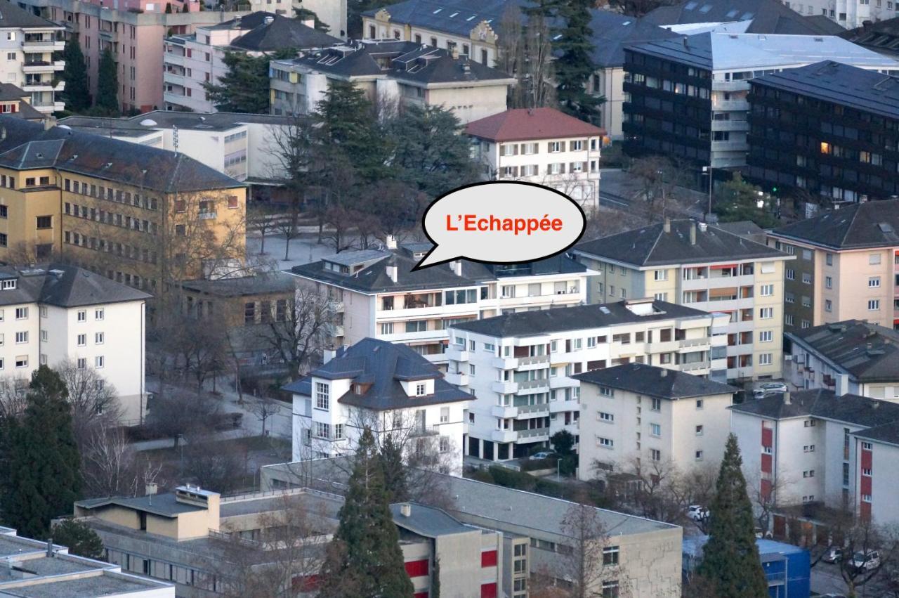 L'Echappee -B&B- Sion Dış mekan fotoğraf